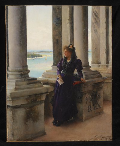 Nel campanile del Campanile di San Marco, Venezia, 1892 da Henry Woods